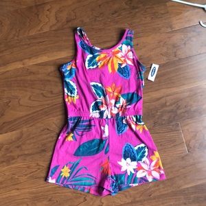 brand new old navy multicolored floral romper